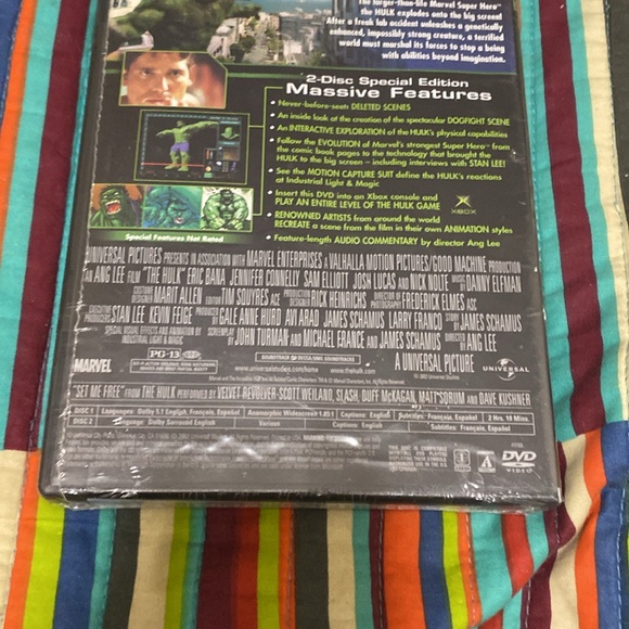 2- disc Special edition, hulk, DVD, fast, shipping, sealed brand new - Picture 6 of 8